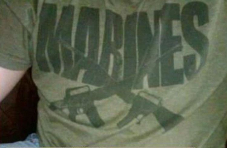 Marines T-shirt ban