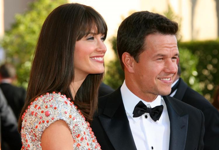 Mark Wahlberg and his wife Rhea Durham. (Frazer Harrison/Getty Images )