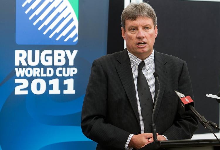 Chief executive officer of the 2011 Rugby World Cup Martin Snedden (Marty Melville/AFP/Getty Images)
