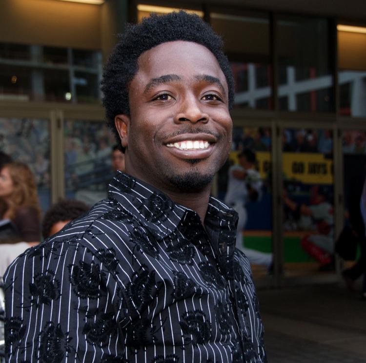 Juno Award winner Kofi Ackah was impressed by the Divine Performing Arts Mid-Autumn Spectacular on Saturday 26, 2008, in Toronto. (Matthew Little/The Epoch Times)