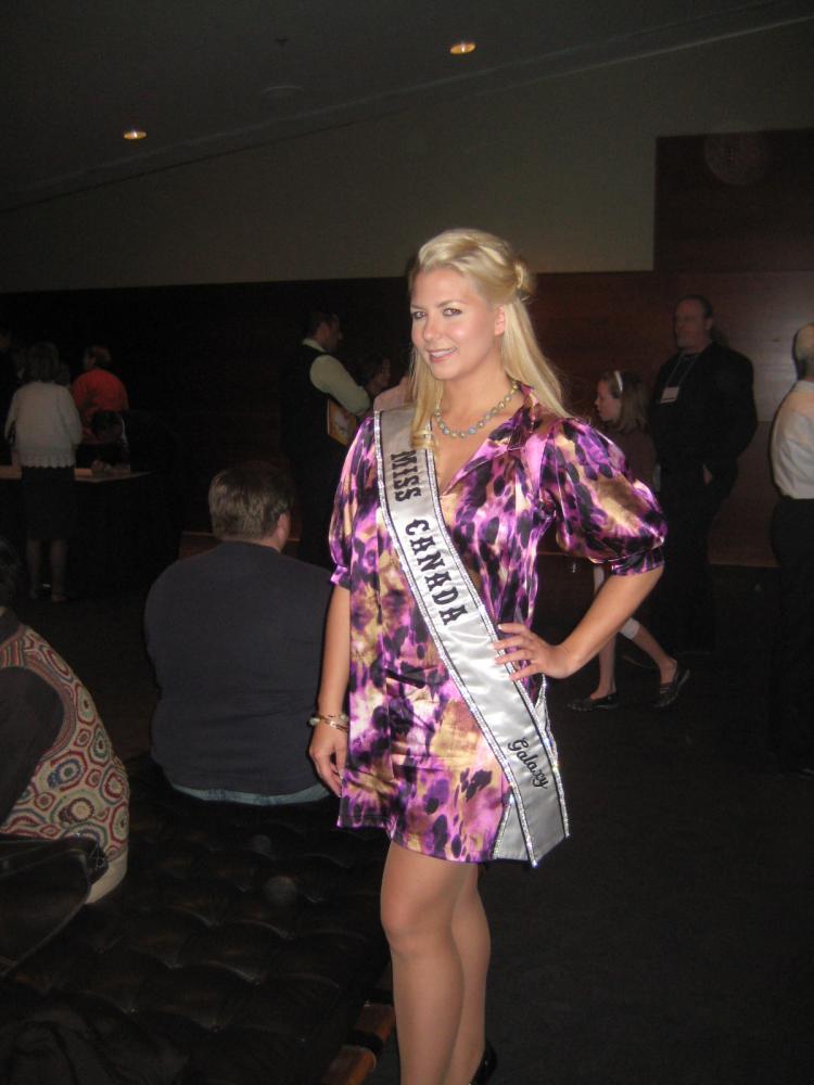 Shannon Smadella, Miss Canada 2009 (Matthew Little/The Epoch Times)