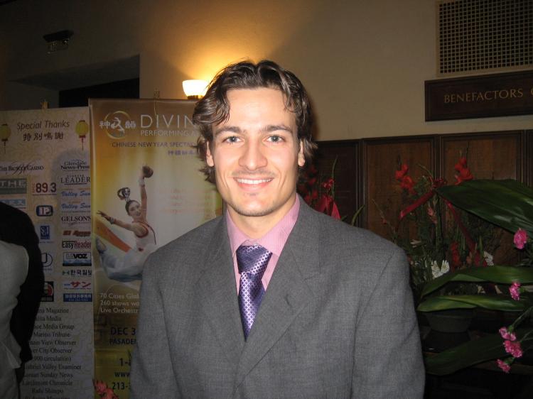 Mr. Pollini, an actor-dancer said that he really appreciated the performance. (The Epoch Times)