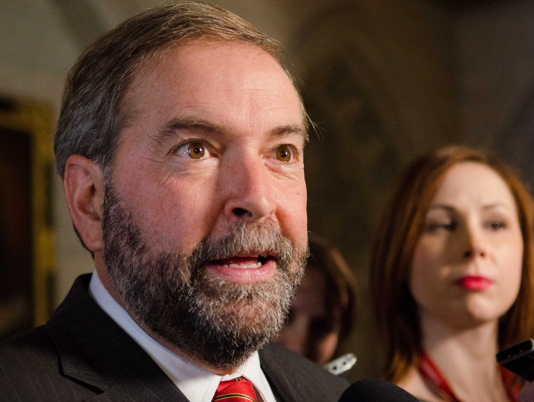 Thomas Mulcair, the new leader of Canada's NDP