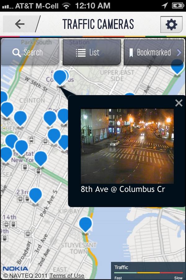  The app MyCityWay. (Screenshot courtesy of the company) 
