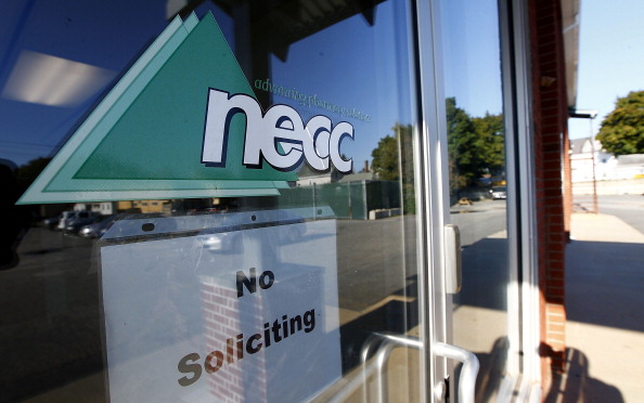 The New England Compounding Center is shown here on October 5, 2012 in Framingham, Massachusetts. (Photo by Jared Wickerham/Getty Images)