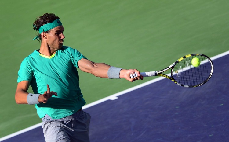 Spain's Rafael Nadal won his record-breaking 22nd ATP World Tour Masters 1000 trophy when he won his third Indian Wells crown on Sunday. The win came as a culmination of his comeback from a seven-month layoff due to a left knee injury. Nadal defeated Argentina's Juan Martin del Potro in three sets for the title. (Frederic J. Brown/AFP/Getty Images)