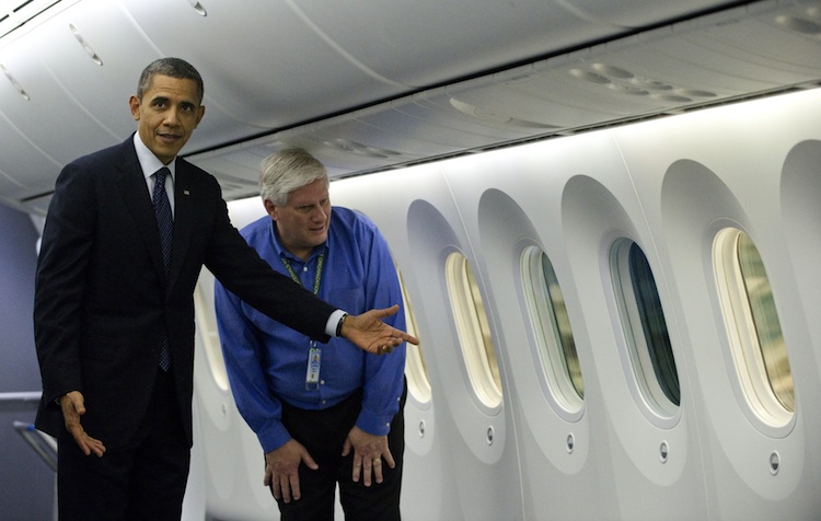 President Barack Obama - Dreamliner