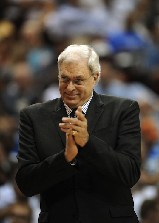 Los Angeles Lakers coach Phil Jackson ap