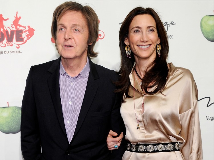 Paul McCartney and Nancy Shevell. (Ethan Miller/Getty Images )
