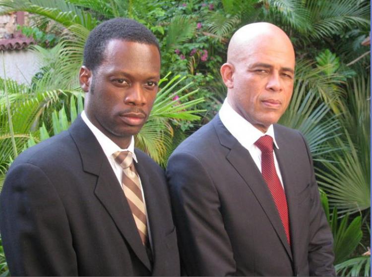 Pras Michel (L) and Michel Martelly (R) (Gomer Thomas)