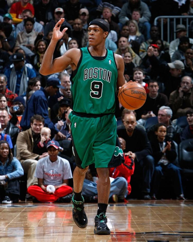 Rajon Rondo showed his All-Star colors on Monday night against the Washington Wizards, leading the team out of their three-game losing streak 99-88. (Kevin C. Cox/Getty Images )