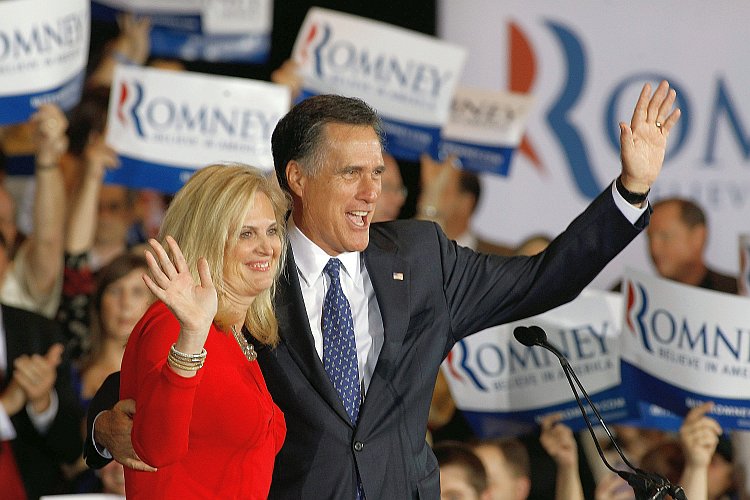 Republican presidential candidate, former Mass. Gov. Mitt Romney