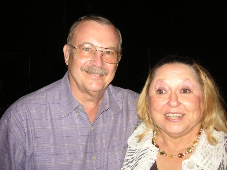 Ronald and Elizabeth Schuster,of Edison, NJ at the Divine Performing Arts show at the State Theater in New Brunswick on Sunday, August 10. (Cary Dunst/ The Epoch Times)