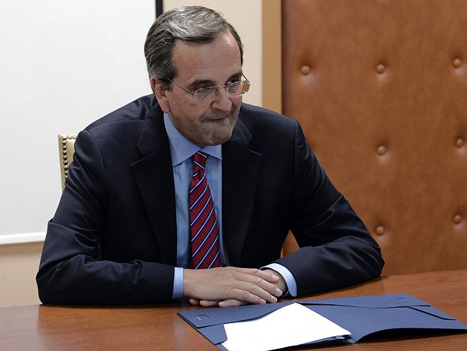 Greek Prime Minister Antonis Samaras