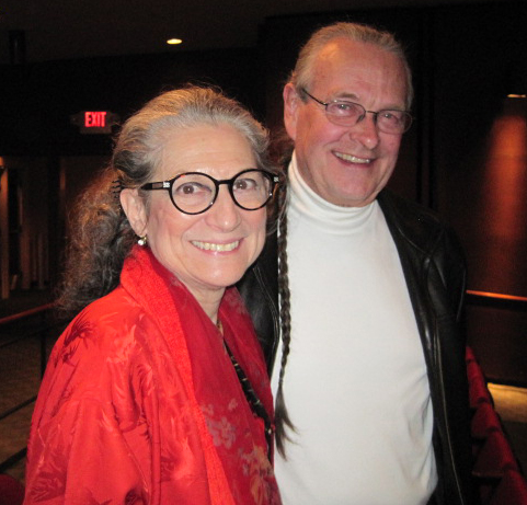 Mr. and Mrs. Richardson attend a performance of Shen Yun