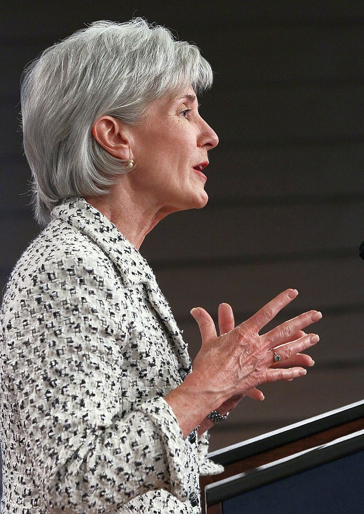 HHS Secretary Kathleen Sebelius