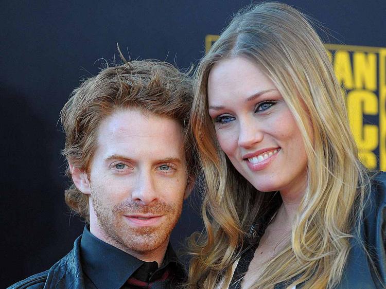 Seth Green and Clare Grant. (Jason Merritt/Getty Images)