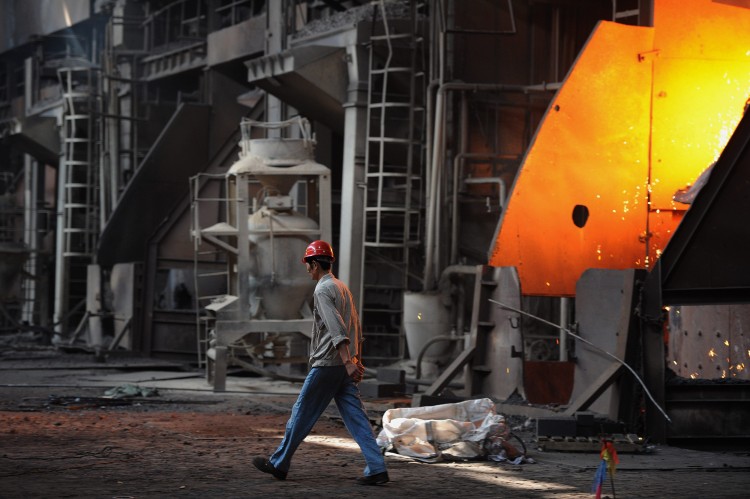 A giant cauldron in China