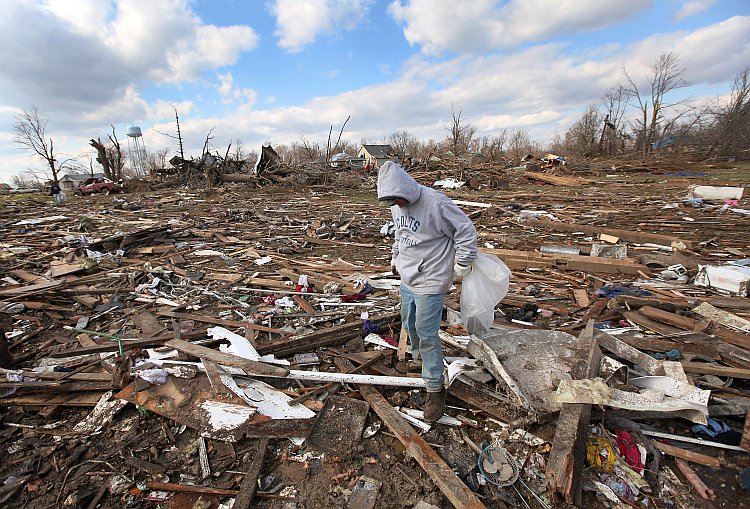 Multiple Tornadoes Tear Through Southern Indiana