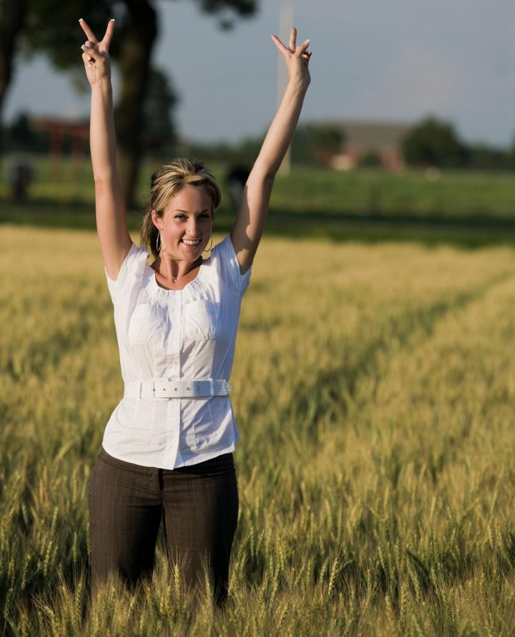 One way to relieve stress to to make a good stretch. (Photos.com)