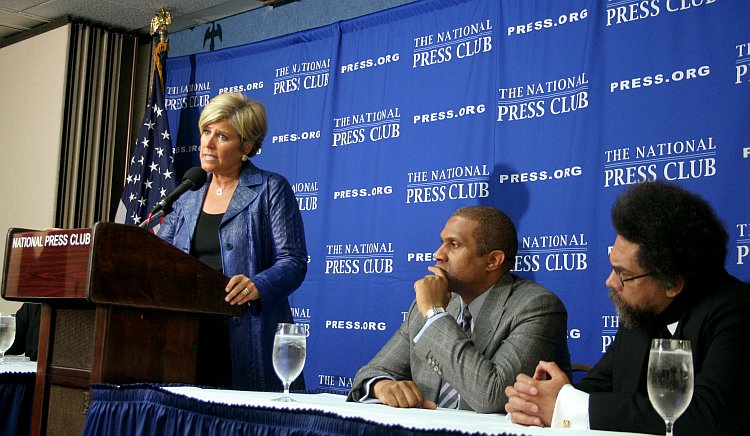 Two-time Emmy Award-winning television host Suze Orman