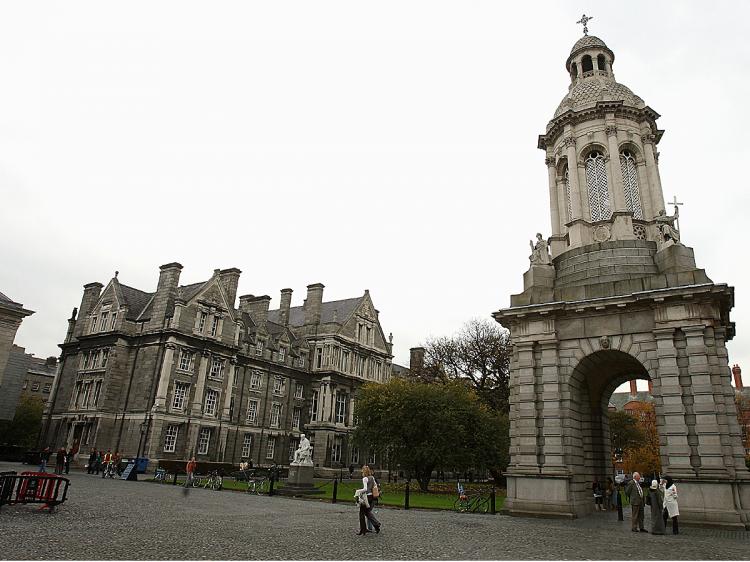 A forum on 'Where to Now, Ethics in a Changing World' was held at Trinity College Dublin, Ireland. (Chris Jackson/Getty Images)