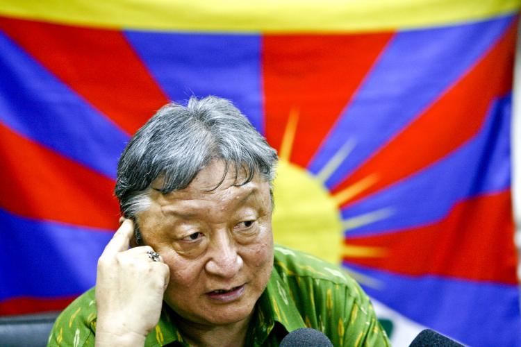 Special envoy of the Dalai Lama, Lodi Gyar. Tibetan envoys returned to India empty-handed on Feb. 1 after a ninth round of talks on Tibet's future with Chinese Communist Party (CCP) officials. (MANPREET ROMANA/AFP/Getty Images )
