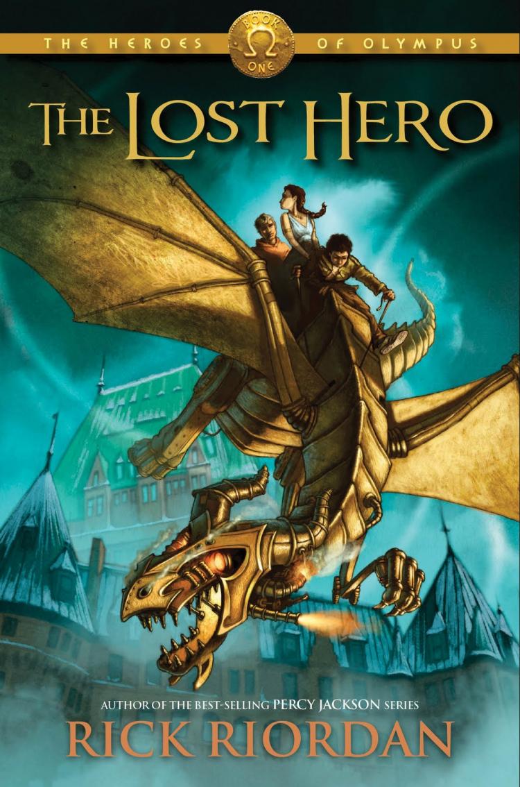 'The Heroes of Olympus' is a new series by best-selling author Rick Riordan with the first installment titled 'The Lost Hero.'  (Disney Hyperion)