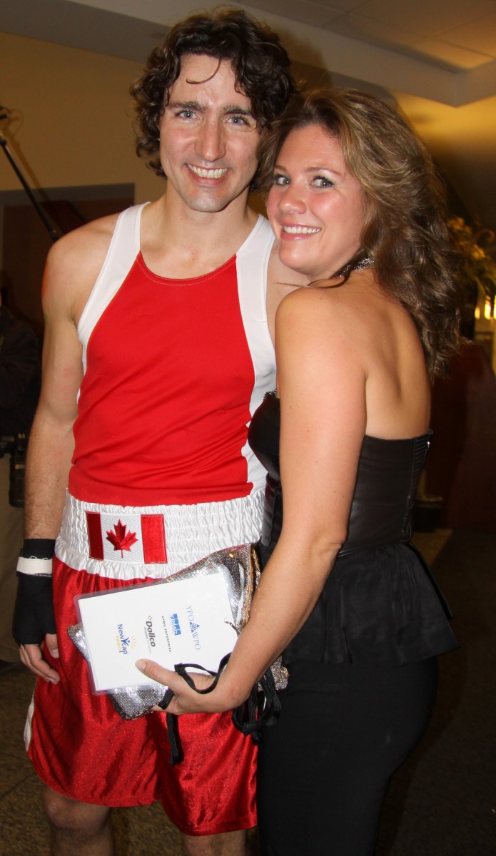 Justin Truydeau and wife