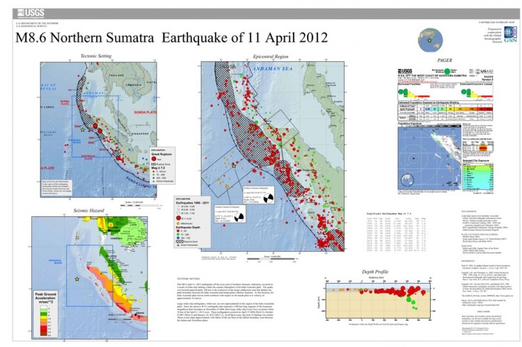 An overview of the 8.6-magnitude earthquake 