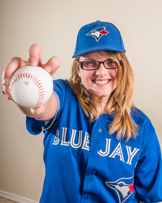April Whitzman is one of the final 52 candidates to be eligible for a spot in the MLB Fan Cave. Out of thousands of applicants from across North America, April was one of two Toronto Blue Jays fans selected. No Canadian has ever made the final cut. (April Whitzman)