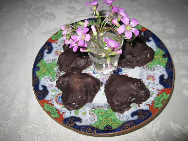 TREATS: Homemade coconut-patty hearts make a delicious St. Valentine's Day present. (Louise McCoy/The Epoch Times)