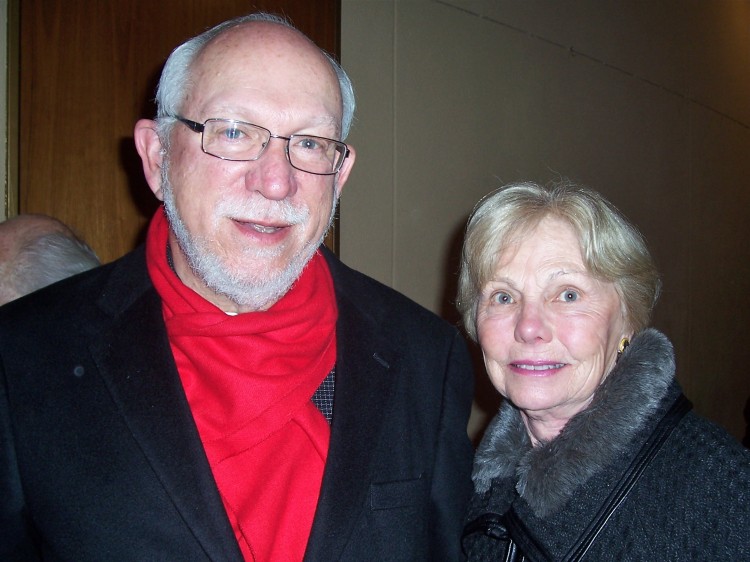 Walter Soellner and his wife, Sandra, attend Shen Yun