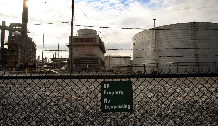 The BP refinery in Whiting, Ind.
