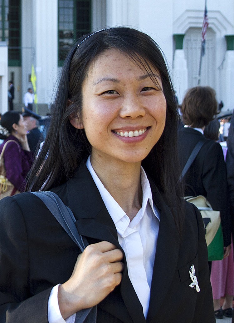 Xiaodan Wang, a musician whose relatives helped her escape the persecution of Falun Gong by sending her to the U.S. 12 years ago. (Jan Jekielek/The Epoch Times)