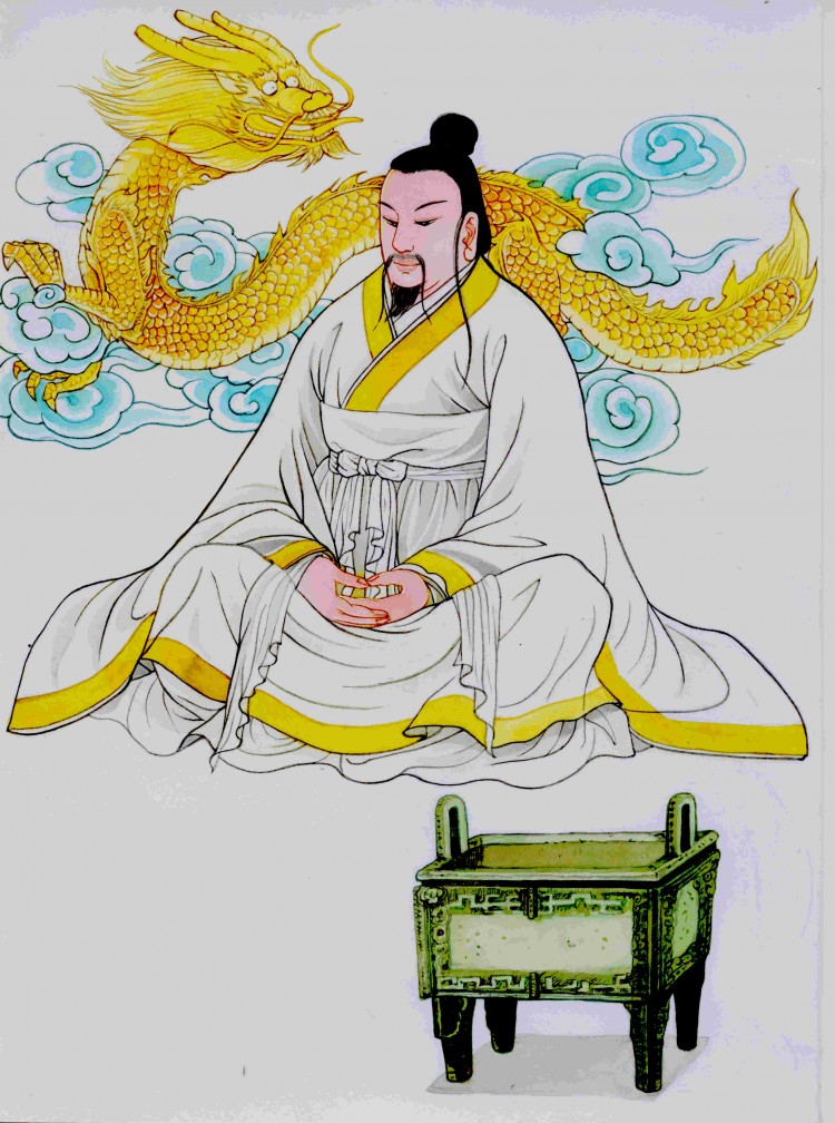 The Yellow Emperor. Illustrated by Blue Hsiao, Epoch Times Staff.