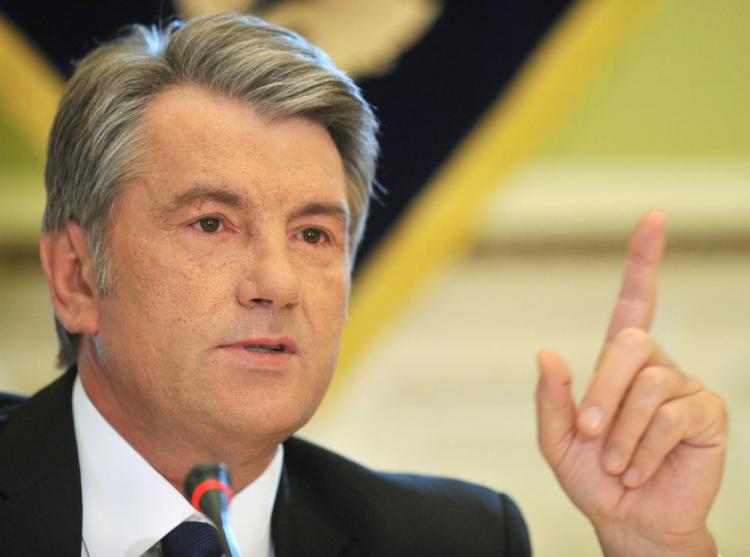 Ukrainian President Viktor Yushchenko. (Sergei Supinsky/AFP/Getty Images)