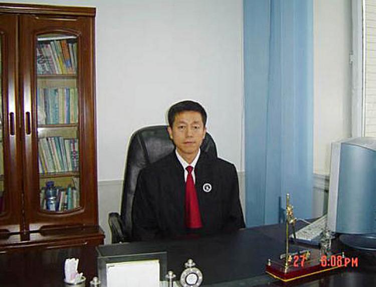 Lawyer Wei Liangyue from Focus Point Law Office in Helongjiang Province  (The Epoch Times)