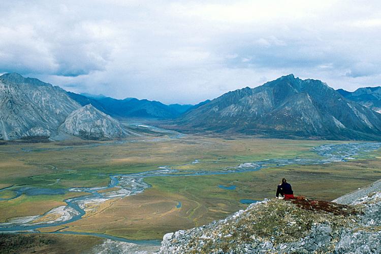 The Upper Sheenjek Valley of the Arctic National Wildlife Refuge August 30, 1999 in Alaska.   (Steven Chase/USFWS/ Getty Images)
