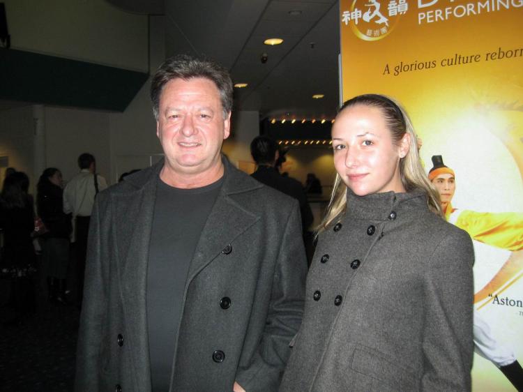 Songwriter Robert Pickering and Ms. Pickering, a dancer and dance teacher (Leigh Smith/The Epoch Times)