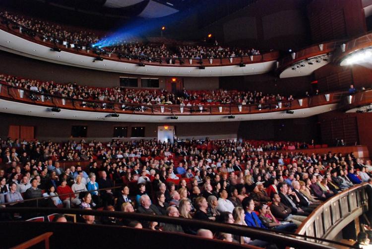 Audience watch the DPA performance in Atlanta on Dec. 19. (The Epoch Times)