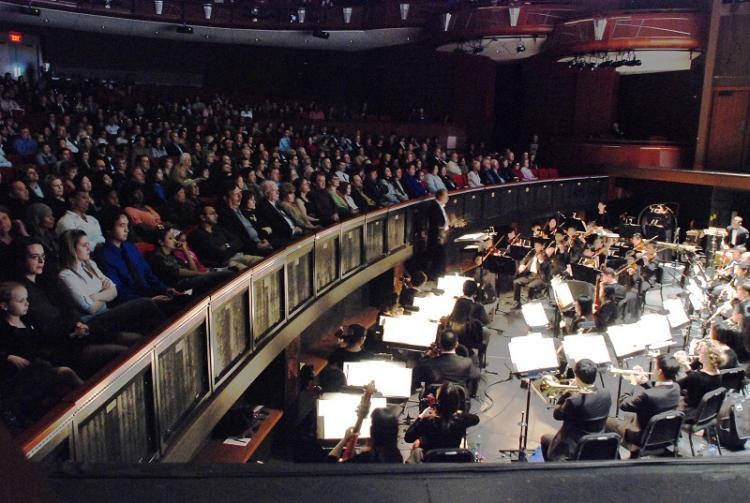 Audience watch the DPA performance in Atlanta on Dec. 19. (The Epoch Times)