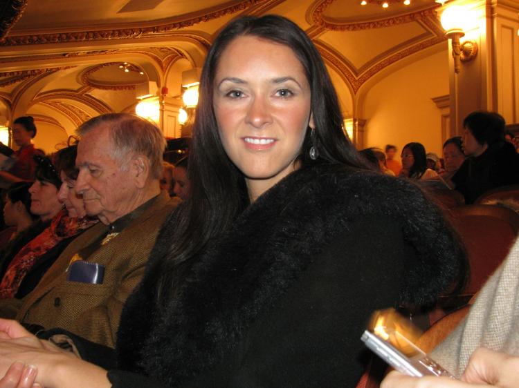 Ms. Beal felt more peaceful after watching DPA's performance.  (Xiaolin Leszko)