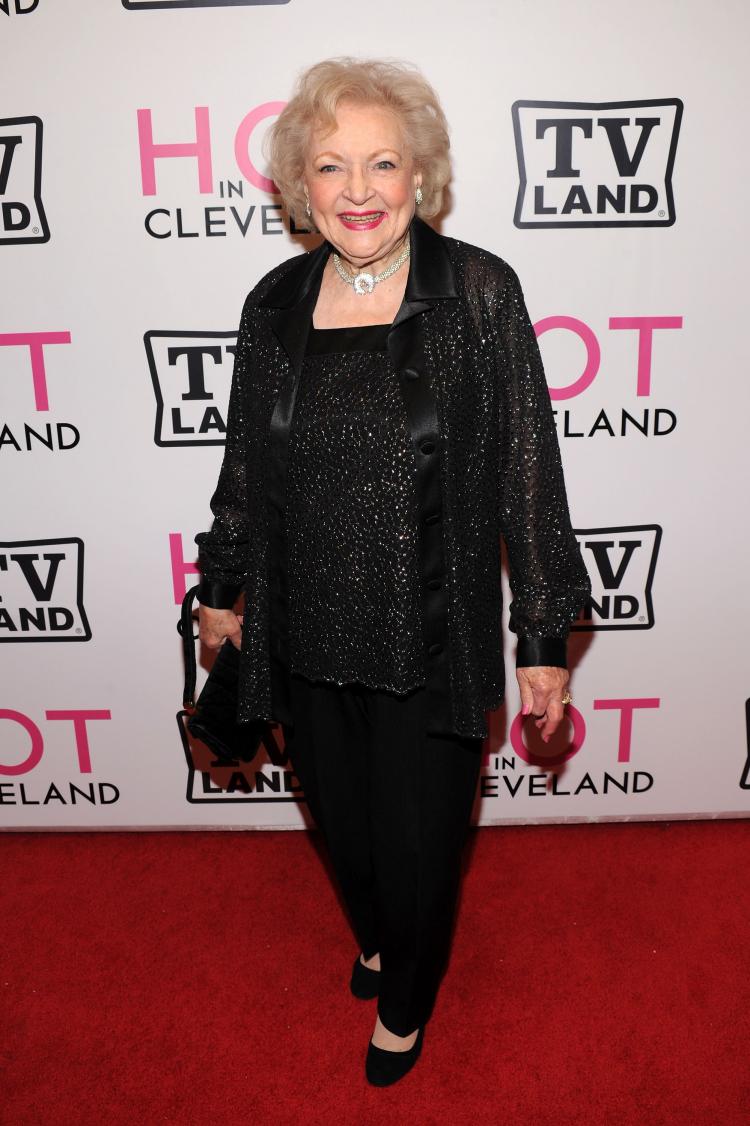 Betty White reminisced over her time spent on the 'Golden Girls' this week. (Bryan Bedder/Getty Images)