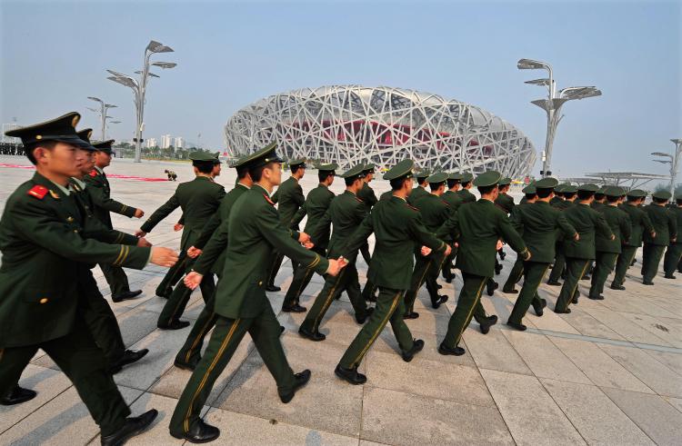 Since China was granted the right to host the 2008 Olympic Games, human rights have progressively deteriorated. (Teh Eng Koon/AFP/Getty Images)