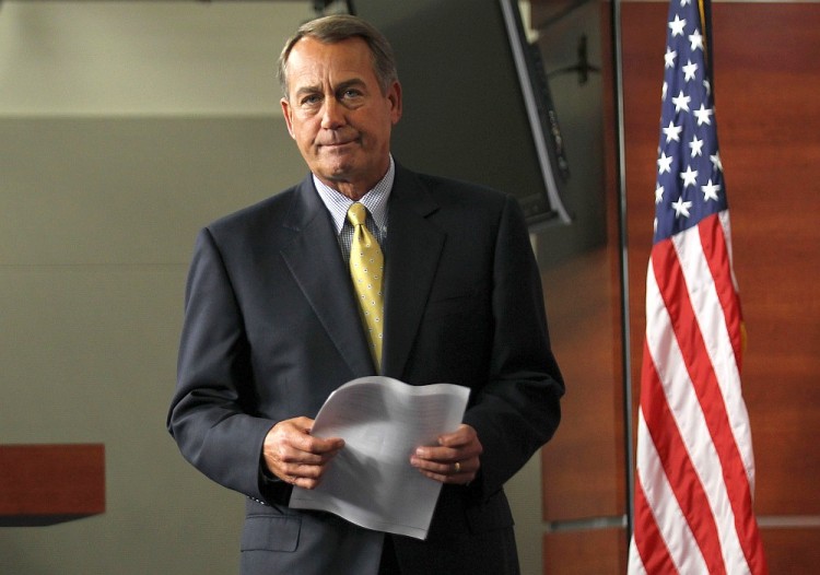 U.S. Speaker of the House Rep. John Boehner (R-OH). (Alex Wong/Getty Images))