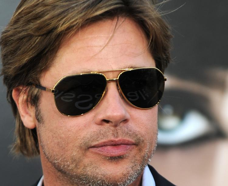 Brad Pitt will narrate the latest installment of 'America's Game: 2009 New Orleans Saints.' (Robyn Beck/AFP/Getty Images)