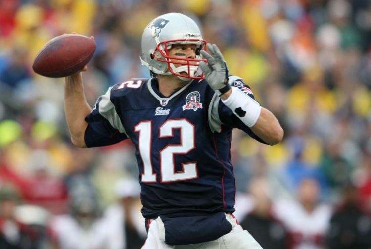 The New Orleans Saints will have their hands full trying to slow down Tom Brady on Monday night at the Superdome. (Elsa/Getty Images)