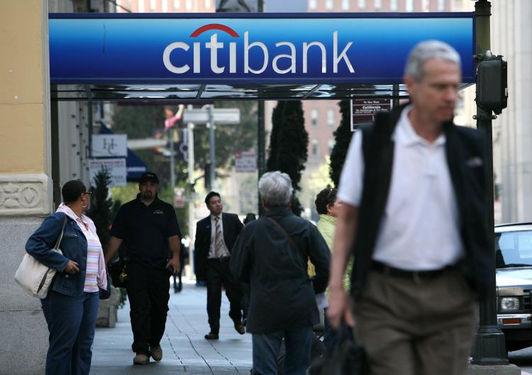 Citigroup announced recently they would be selling their student loan unit to Sallie Mae and Discover. (Justin Sullivan/Getty Images)
