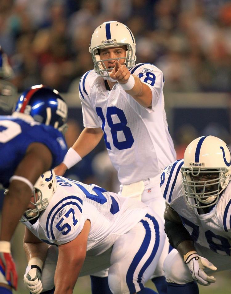 COLTS: Peyton Manning and the Indianapolis Colts are poised for battle against the Chargers on Saturday.   (Jamie Squire/Getty Images)